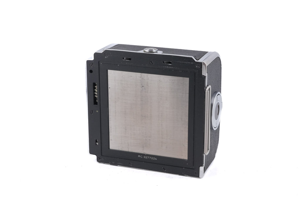 Hasselblad 503CW (Silver, 10243) + Waist Level Finder (New / Chrome, 42315) + A12N Film Magazine + Acute Matte D Standard Focusing Screen (42204) + 80mm f2.8 Planar T* CF (20029)