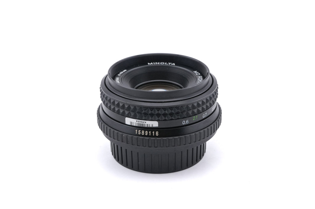 Minolta 45mm f2 MD Rokkor
