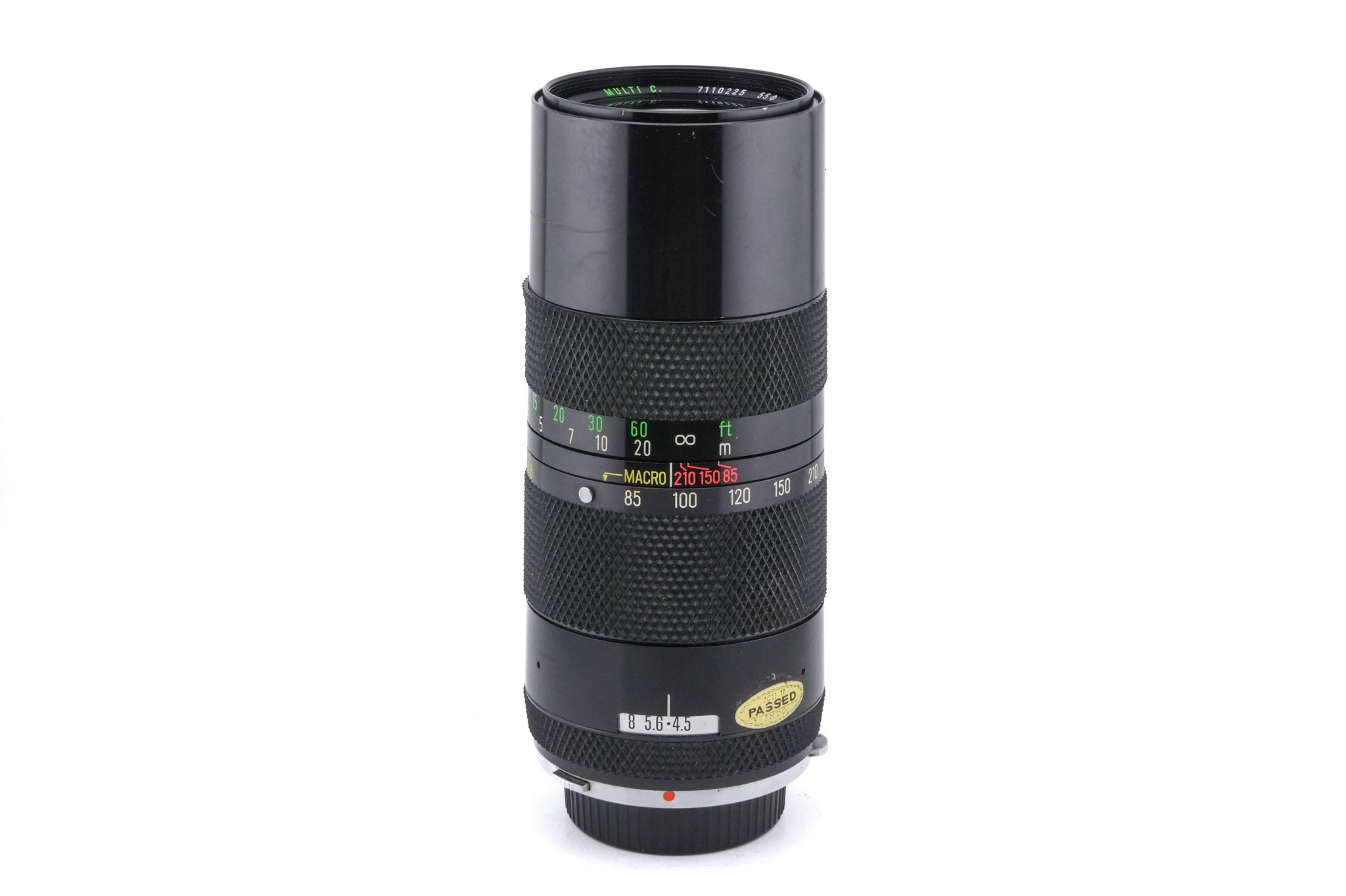Expert 85-210mm f4.5 Multi C. - Lens