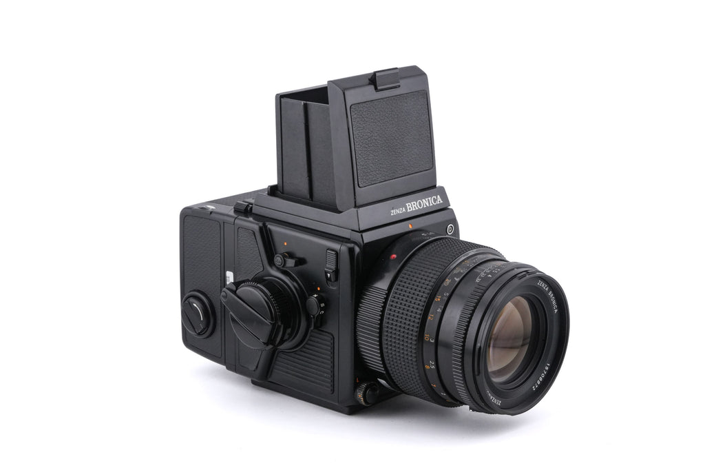 Zenza Bronica SQ-Ai + SQ-i 6x6 120 Roll Film Back + Waist Level Finder + 150mm f4 Zenzanon-PS