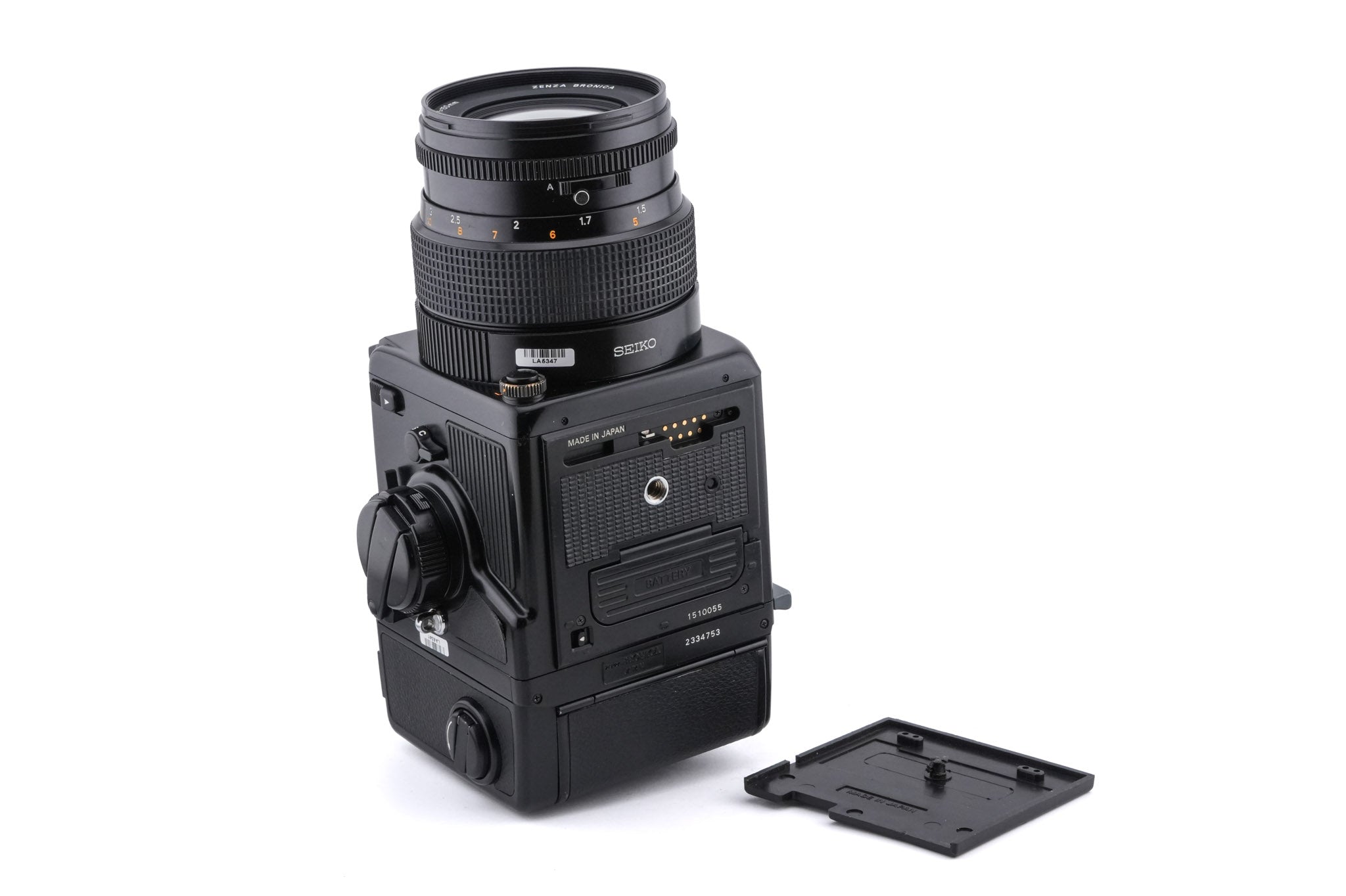 Zenza Bronica SQ-Ai + SQ-i 6x6 120 Roll Film Back + Waist Level Finder + 150mm f4 Zenzanon-PS