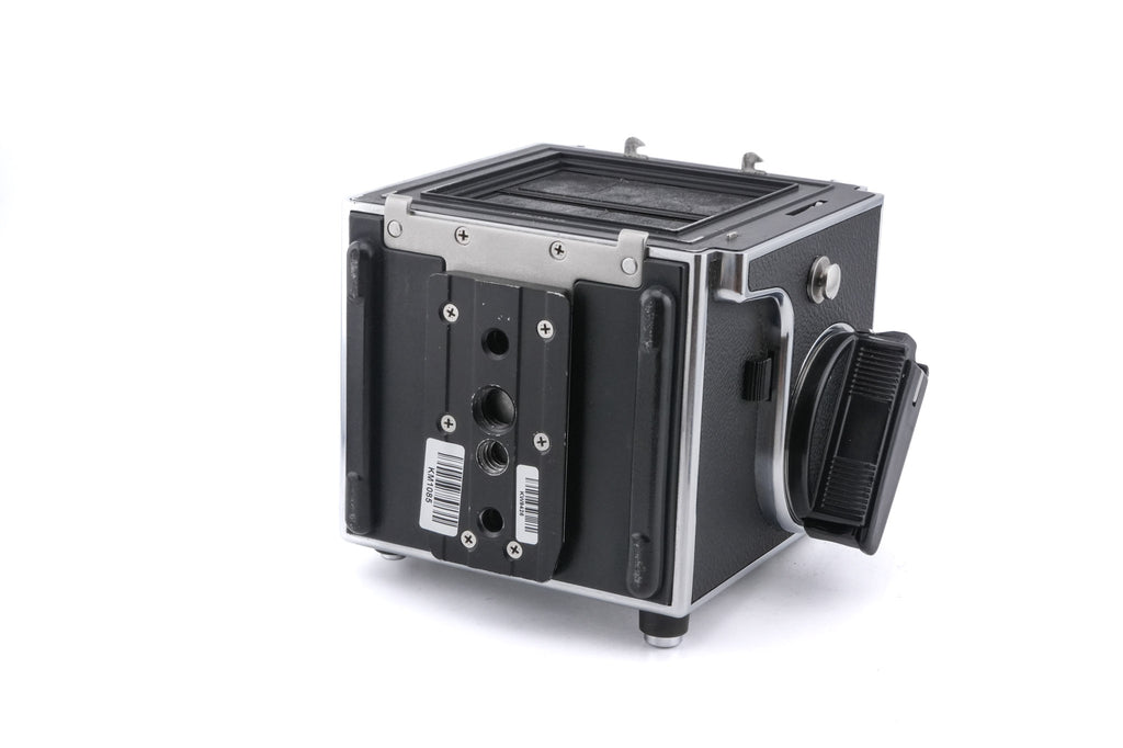 Hasselblad 503CW (Silver, 10243) + Waist Level Finder (New / Chrome, 42315) + Acute Matte D Focusing Screen (42207)