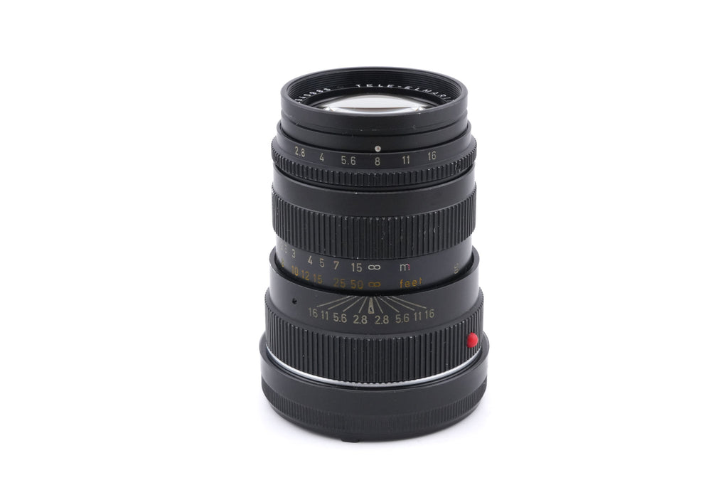Leica 90mm f2.8 Tele-Elmarit-M (11800) + Lens Hood (9cm f4 / 13.5cm f4.5)
