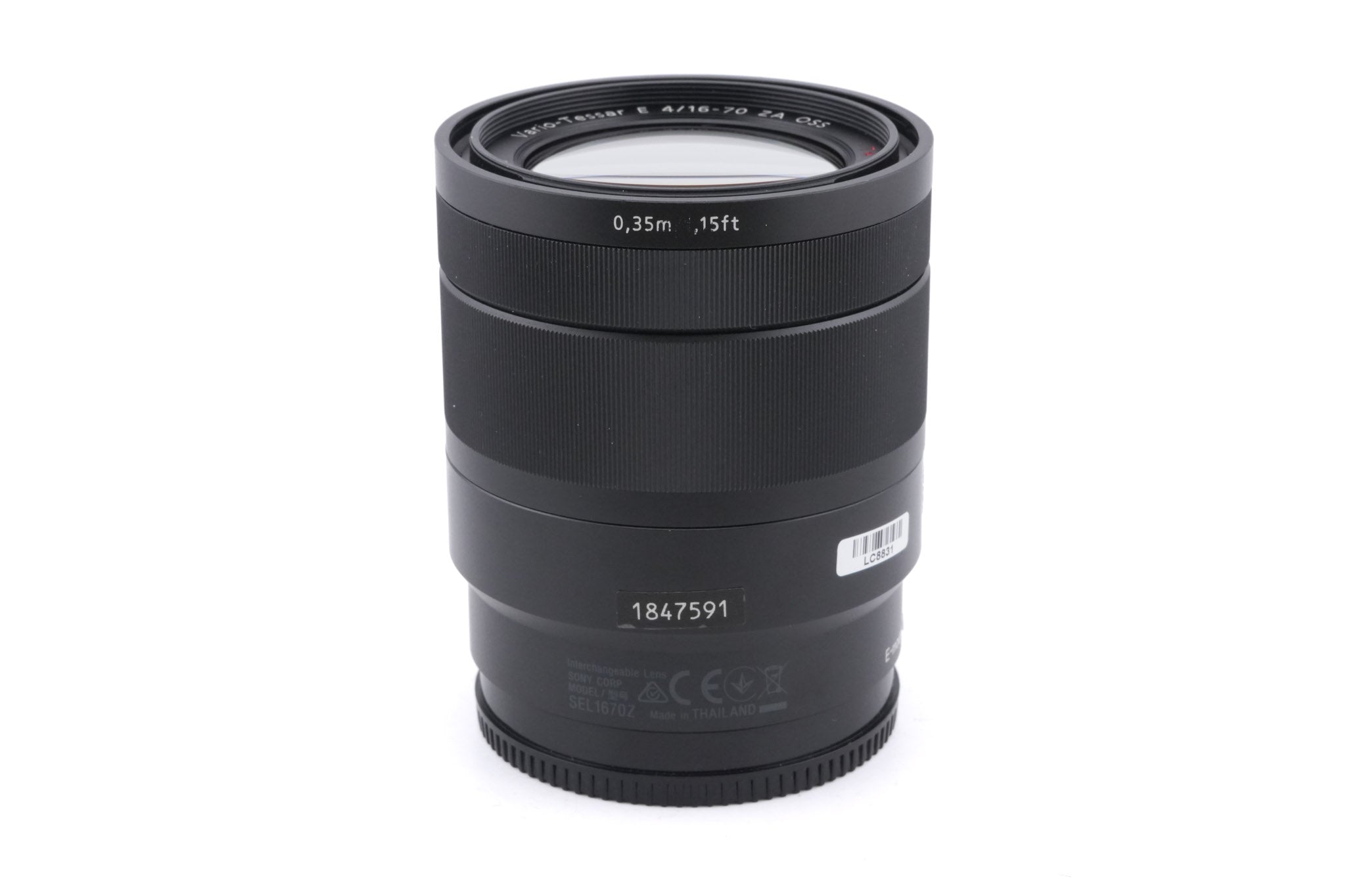 Sony 16-70mm f4 Vario-Tessar T* ZA OSS (SEL1670Z)
