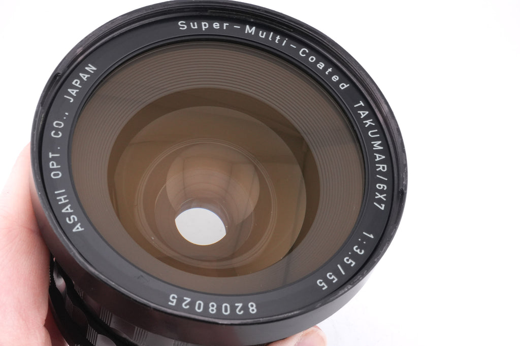 Pentax 55mm f3.5 Super-Multi-Coated Takumar 6x7