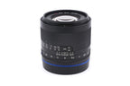 Carl Zeiss 50mm f2 Planar T* Loxia