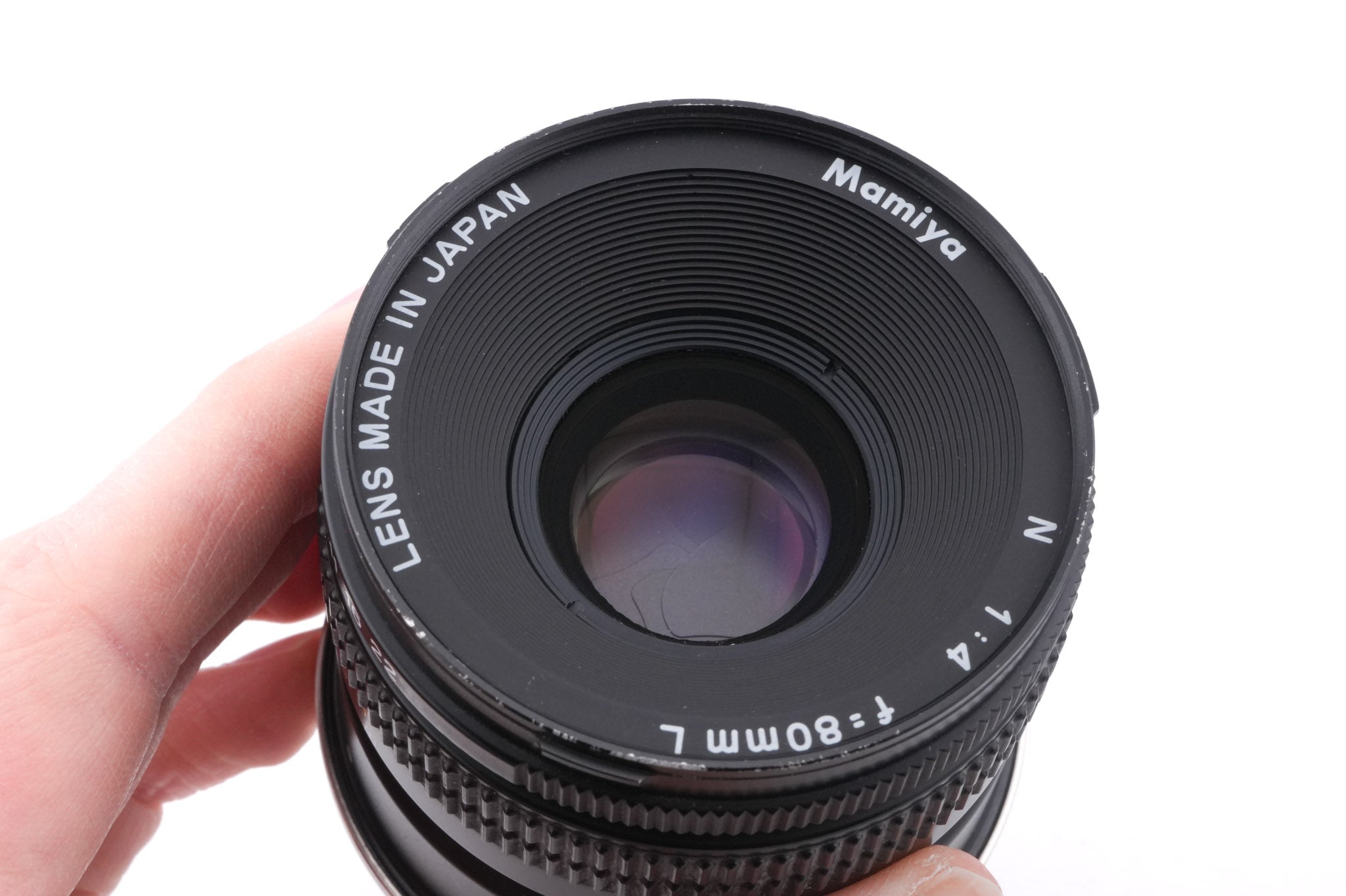 Mamiya 80mm f4 L N + Lens Hood (80mm f4 N L)