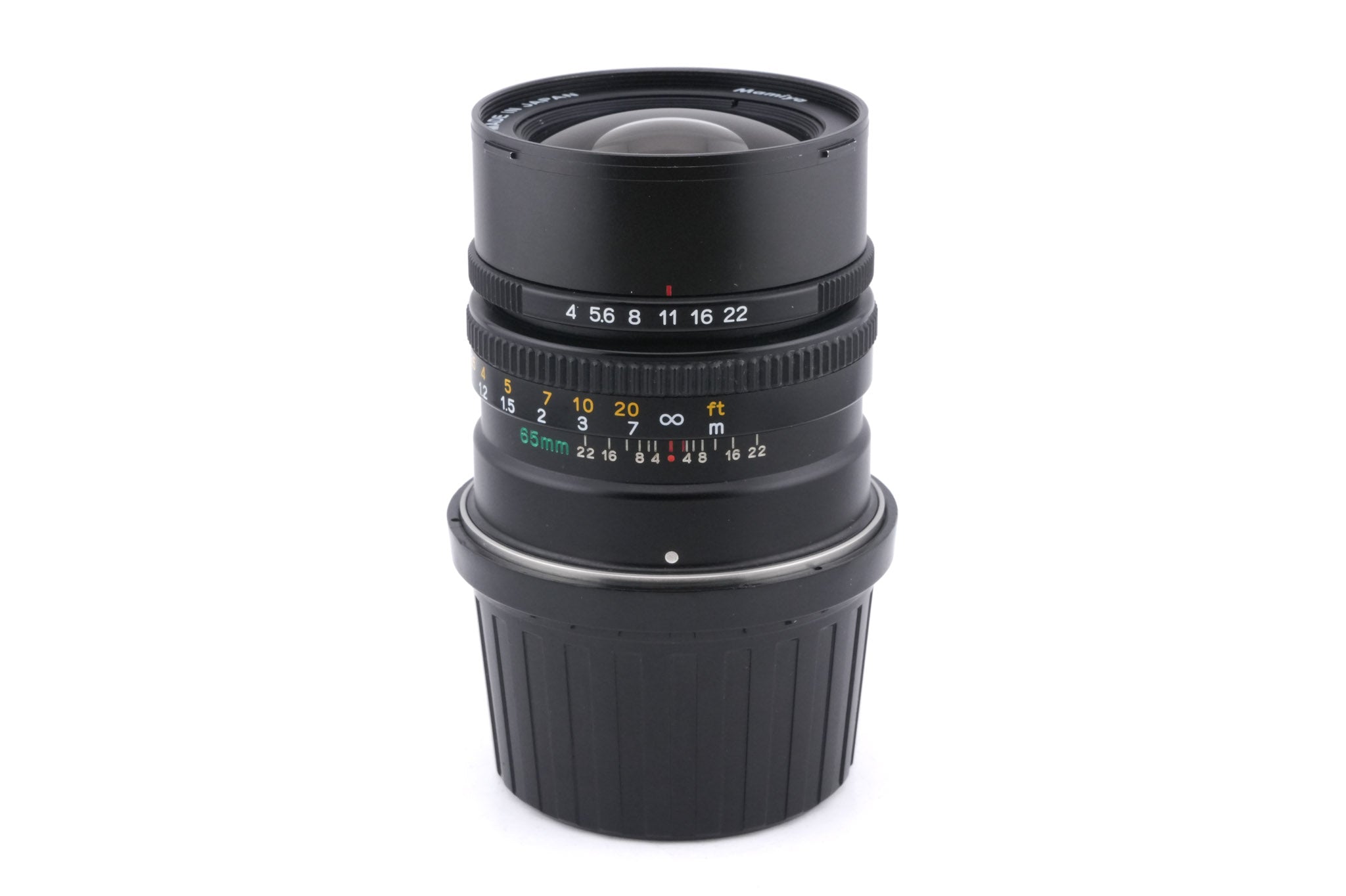 Mamiya 65mm f4 L N + Lens Hood (65mm f4 N L)