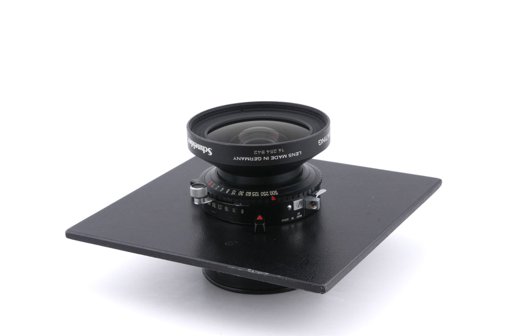 Schneider-Kreuznach 90mm f8 Super-Angulon (Shutter)