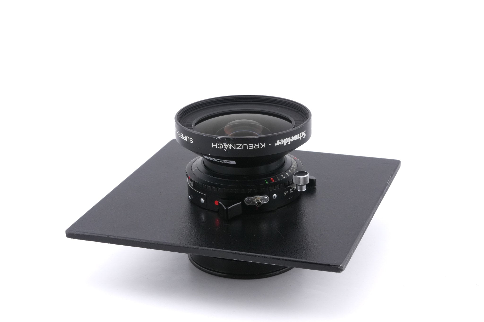 Schneider-Kreuznach 90mm f8 Super-Angulon (Shutter)