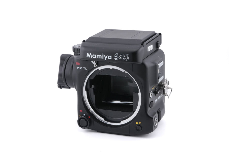 Mamiya 645 Pro TL + Waist-Level Finder N