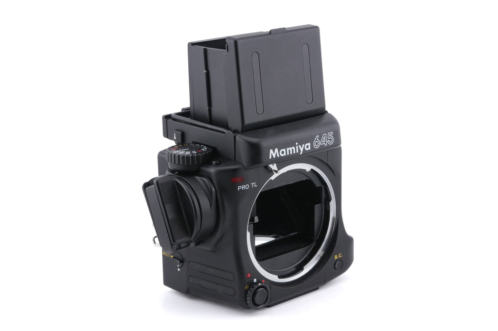 Mamiya 645 Pro TL + Waist-Level Finder N