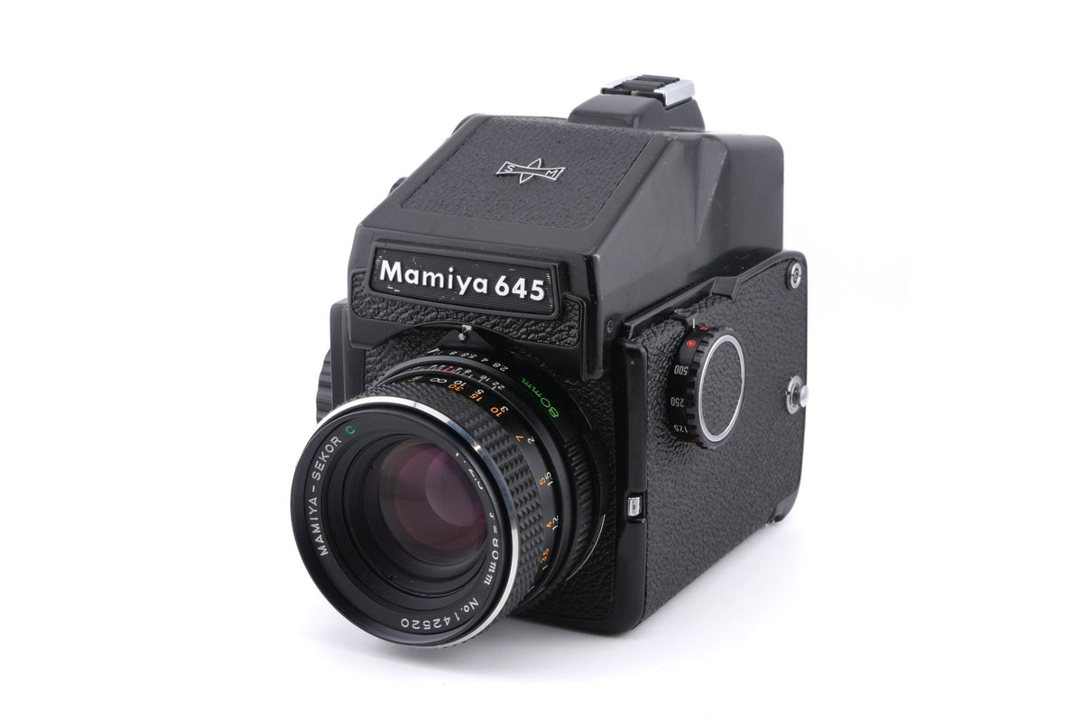 Mamiya M645 J + 80mm f2.8 Sekor C + AE Prism Finder