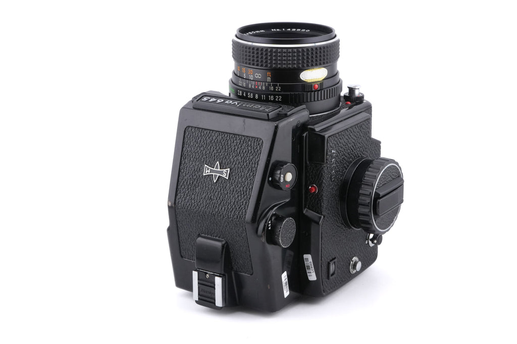 Mamiya M645 J + 80mm f2.8 Sekor C + AE Prism Finder