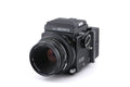 Zenza Bronica ETRS + 120 Film Back + 75mm f2.8 Zenzanon EII + Waist Level Finder
