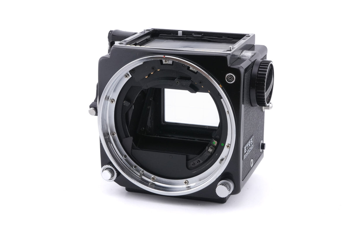 Zenza Bronica ETRS + 120 Film Back + 75mm f2.8 Zenzanon EII + Waist Level Finder