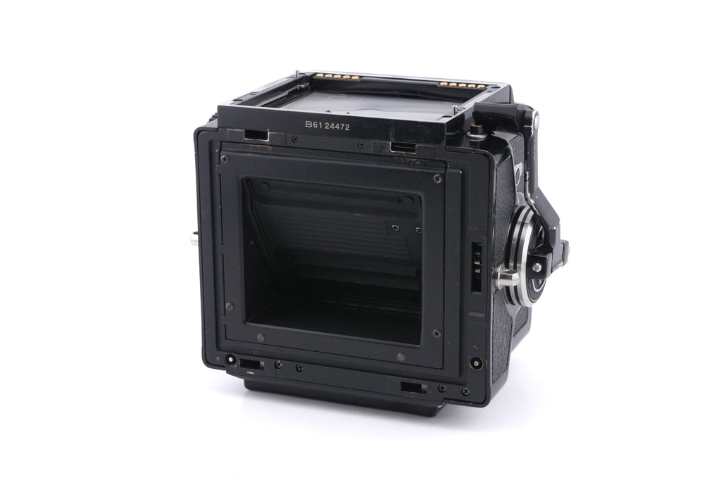 Zenza Bronica ETRS + 120 Film Back + 75mm f2.8 Zenzanon EII + Waist Level Finder