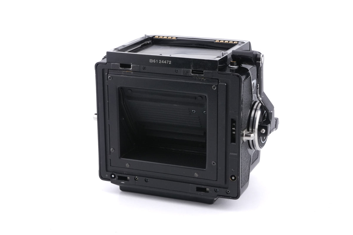 Zenza Bronica ETRS + 120 Film Back + 75mm f2.8 Zenzanon EII + Waist Level Finder