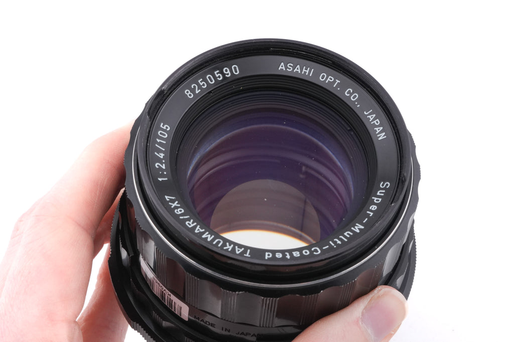 Pentax 105mm f2.4 Super-Multi-Coated Takumar 6X7