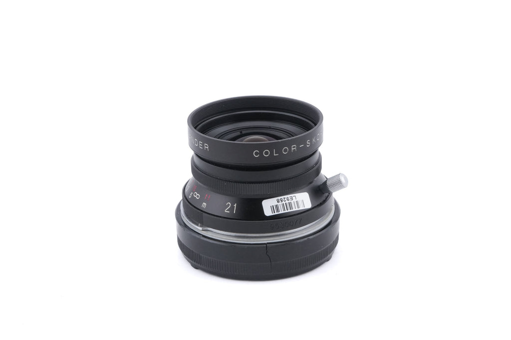 Voigtländer 21mm f4 Color-Skopar + 21mm Optical Viewfinder