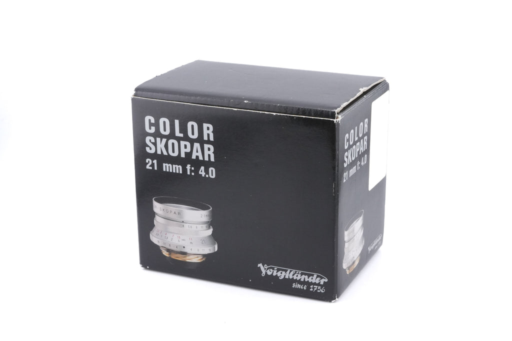 Voigtländer 21mm f4 Color-Skopar + 21mm Optical Viewfinder