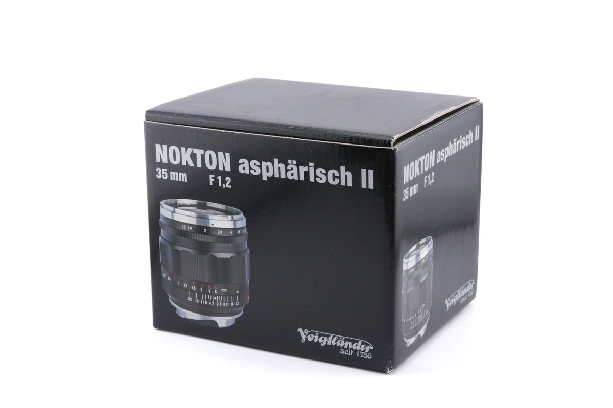 Voigtländer 35mm f1.2 Nokton Aspherical II