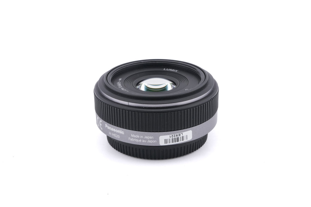 Panasonic 20mm f1.7 Lumix G ASPH. (H-H020)