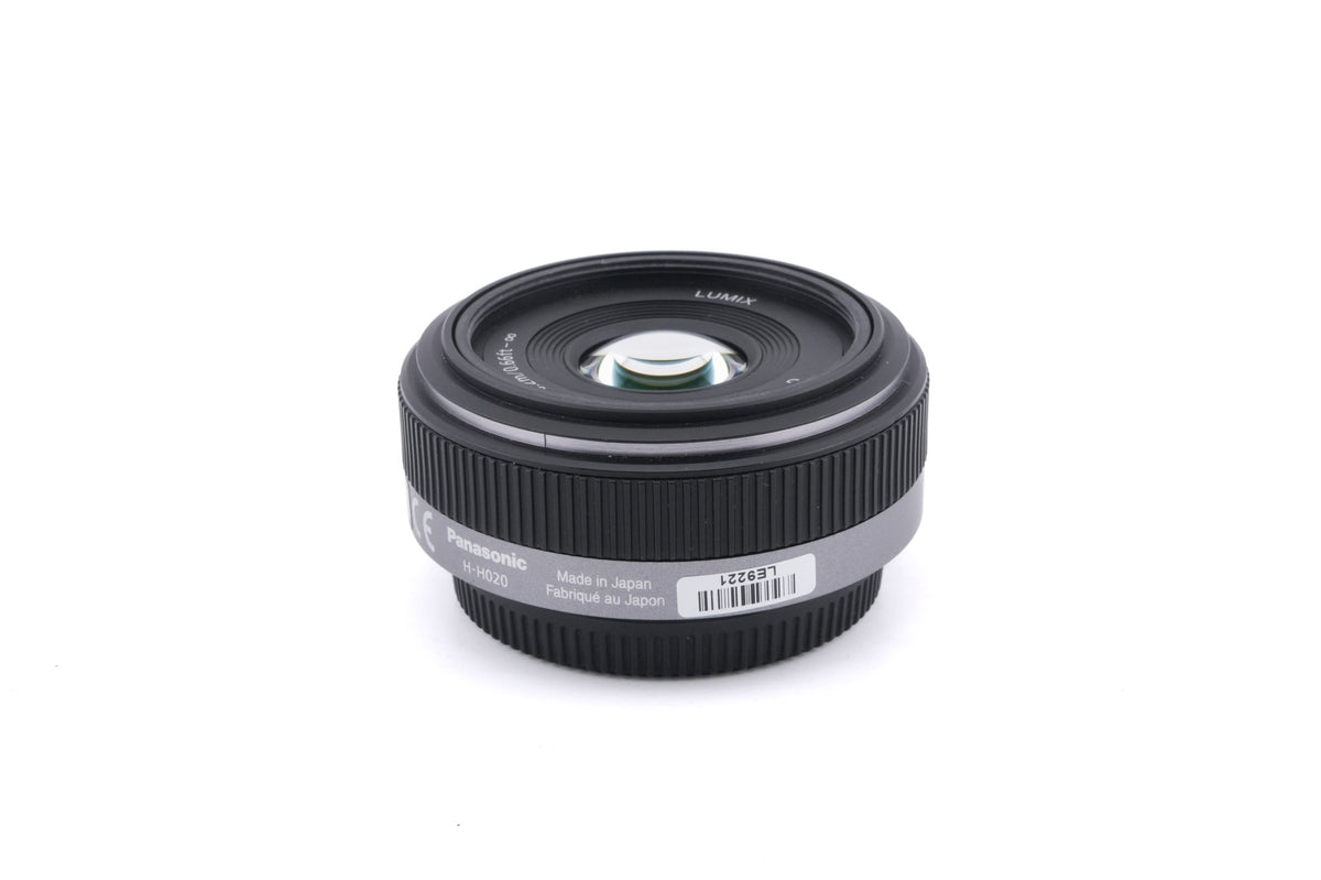 Panasonic 20mm f1.7 Lumix G ASPH. (H-H020)