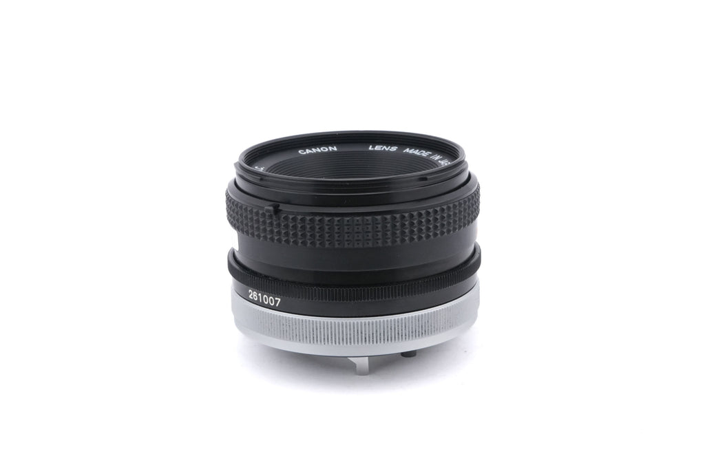 Canon 50mm f1.8 S.C.
