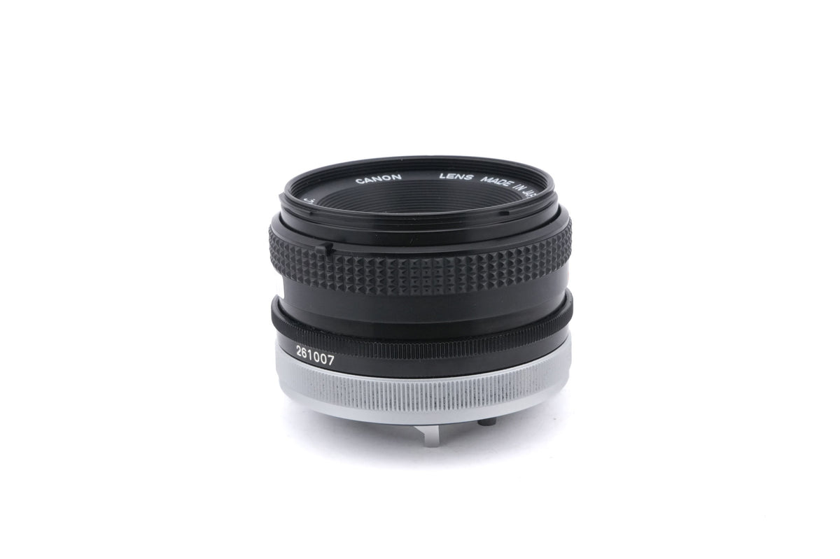 Canon 50mm f1.8 S.C.