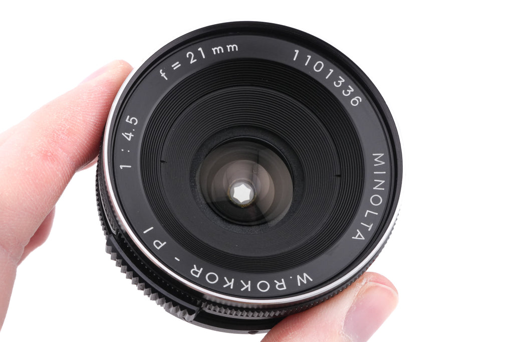 Minolta 21mm f4.5 W. Rokkor-PI