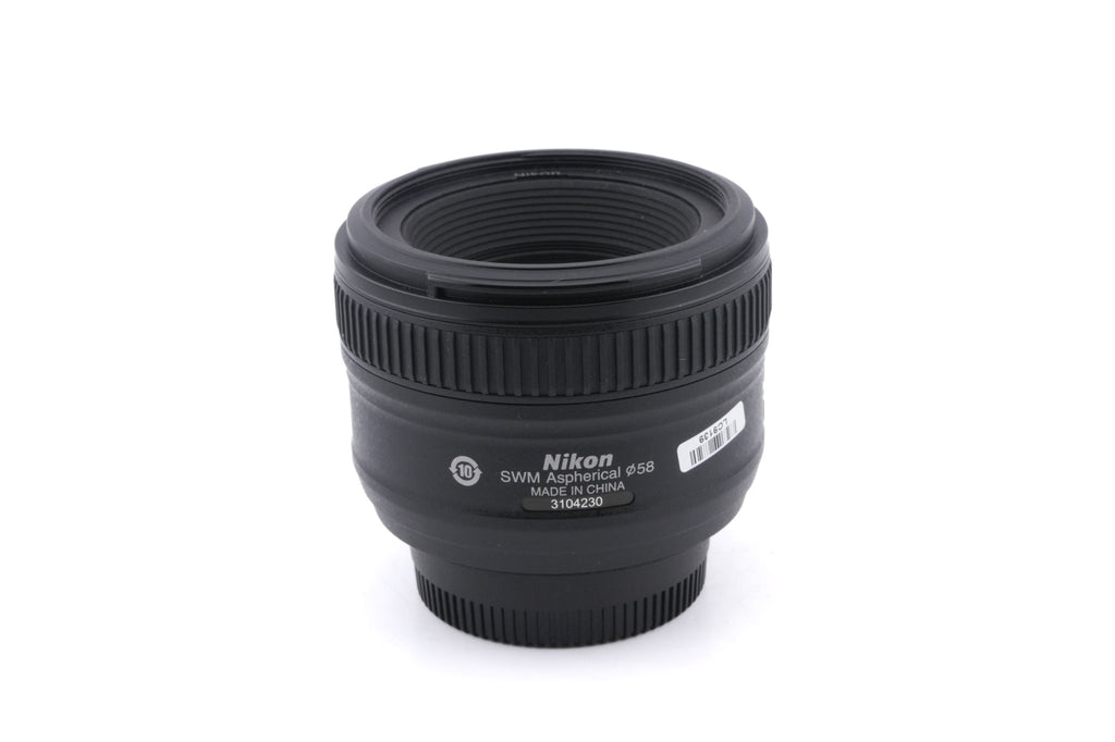 Nikon 50mm f1.8 AF-S Nikkor G