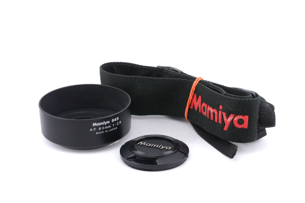 Mamiya 645AFD + 80mm f2.8 AF + HM401 Film Back