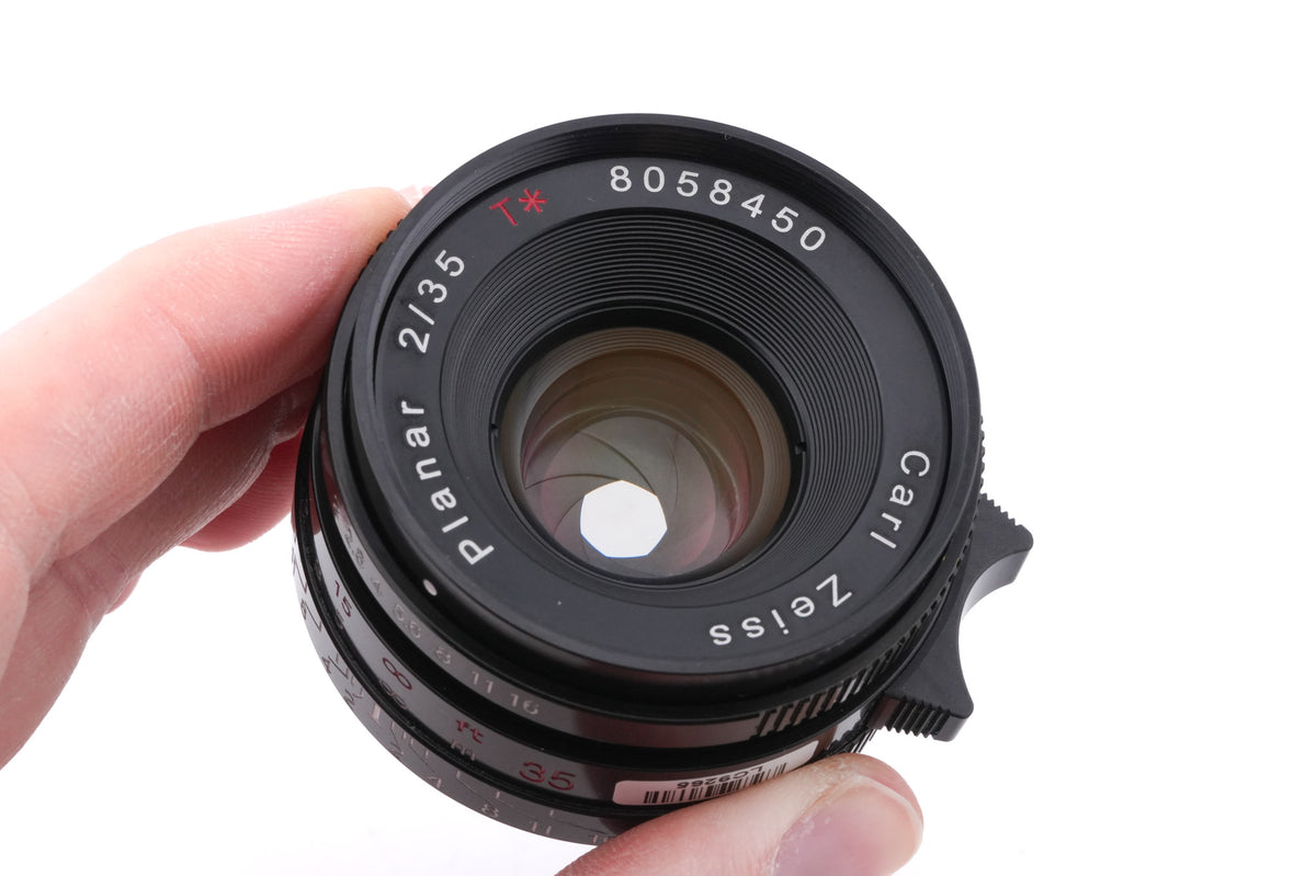 Carl Zeiss 35mm f2 Planar T* (M-mount Rehoused)