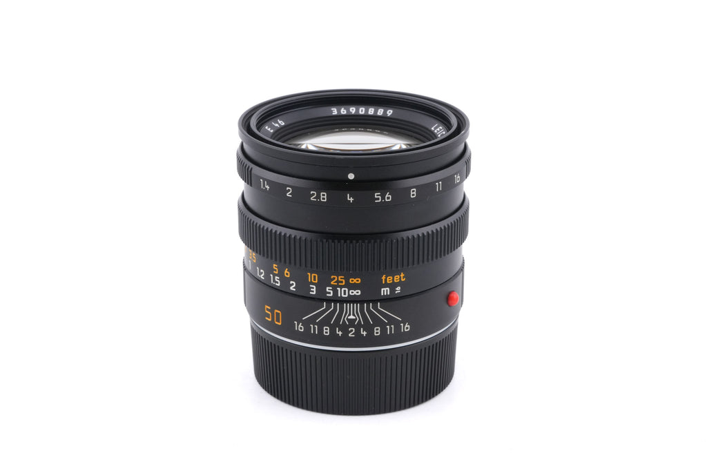 Leica 50mm f1.4 Summilux-M (Type III) (Black, 11868)