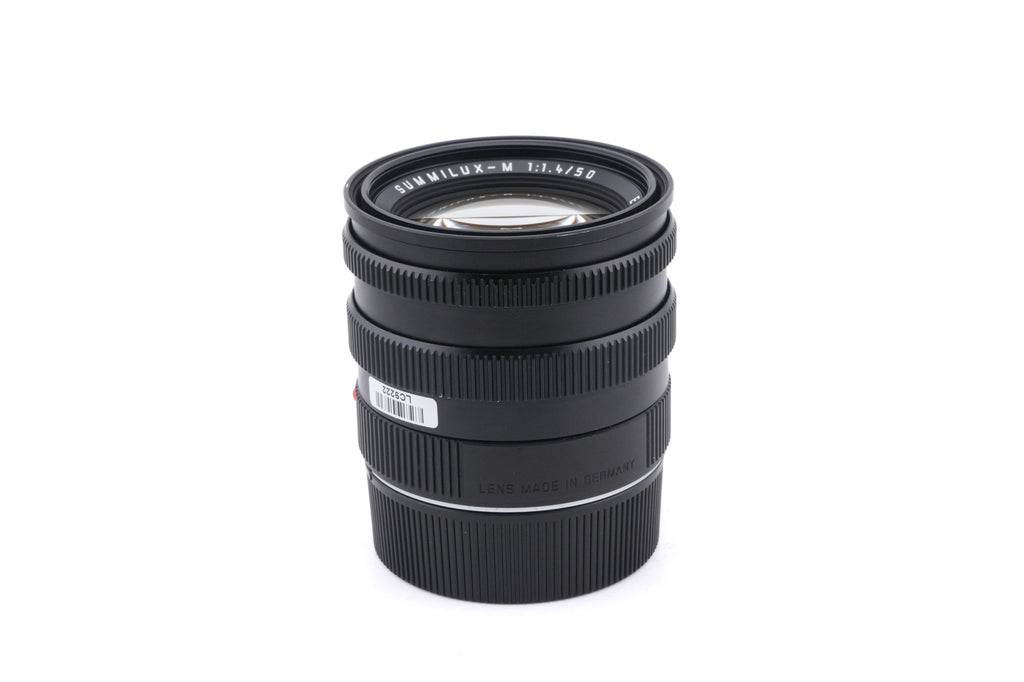 Leica 50mm f1.4 Summilux-M (Type III) (Black, 11868)