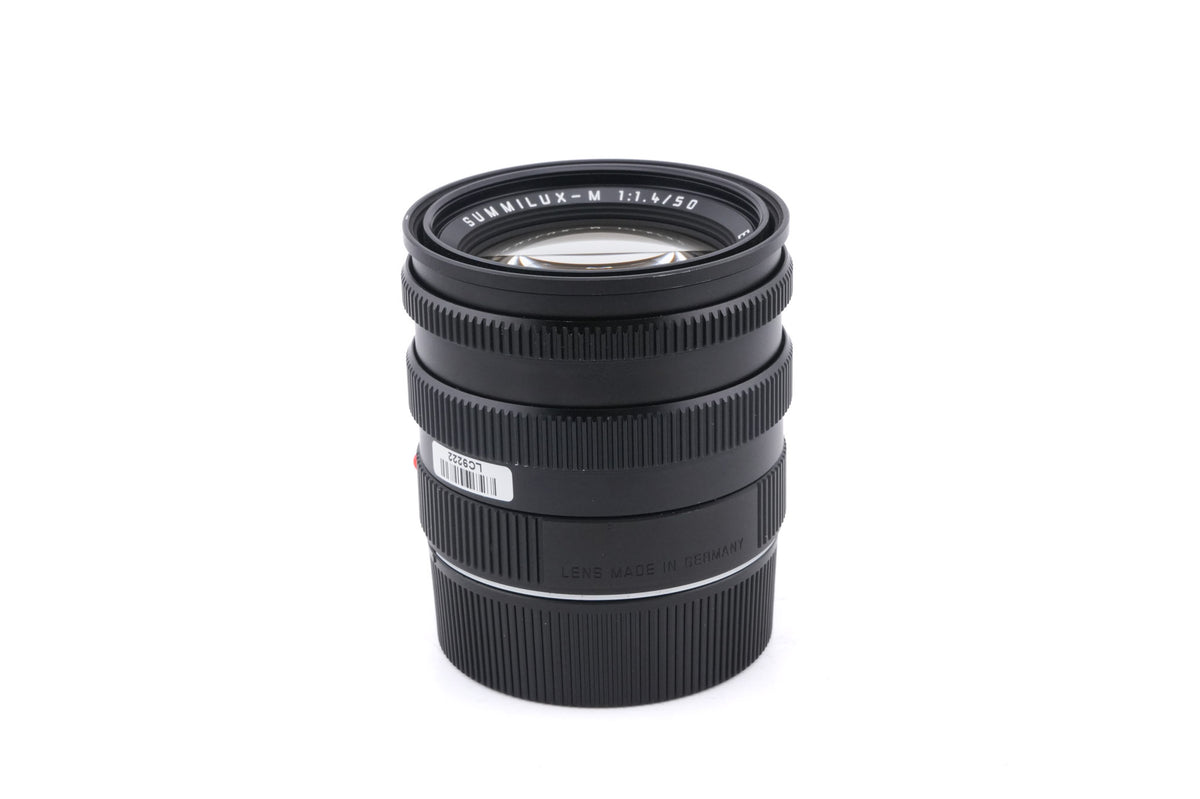 Leica 50mm f1.4 Summilux-M (Type III) (Black, 11868)