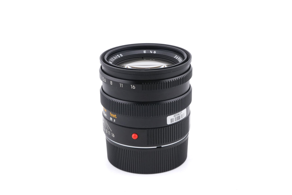 Leica 50mm f1.4 Summilux-M (Type III) (Black, 11868)