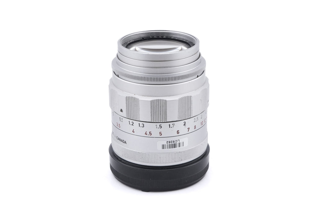 Leica 90mm f2.8 Tele-Elmarit (Silver, 11800) + Lens Hood (90mm f2.8-4 / 135mm f4-4.5) (IUFOO / 12575)