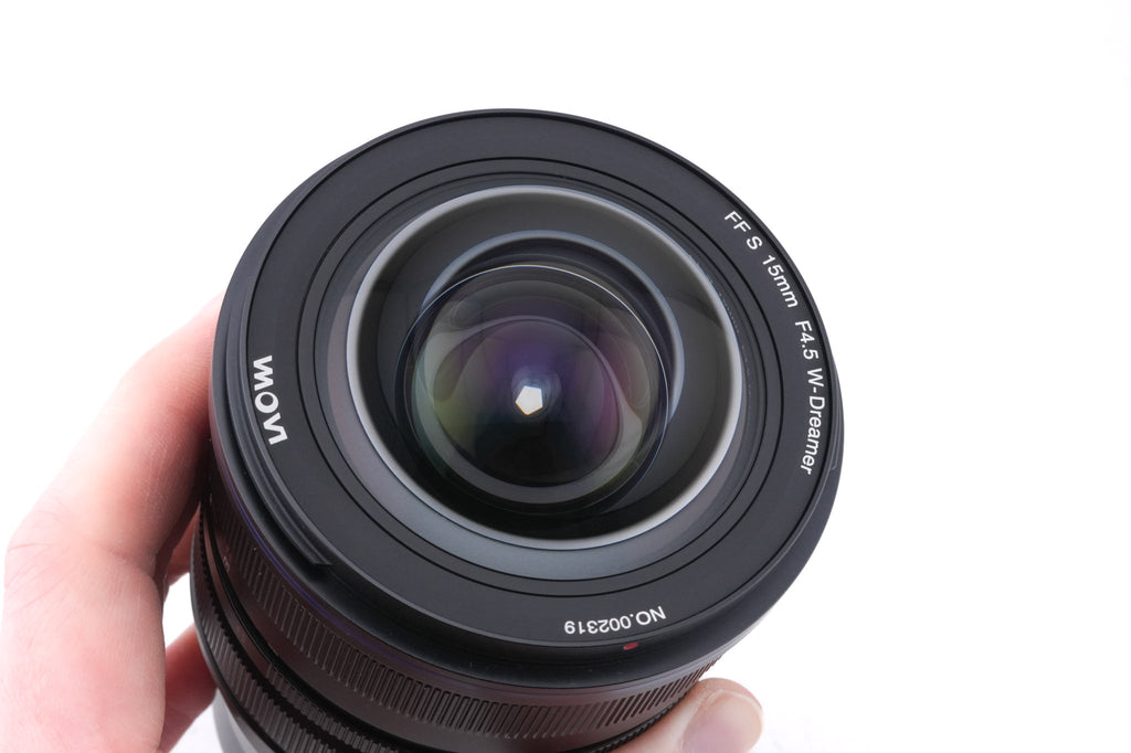 Laowa 15mm f4.5 Zero-D Shift