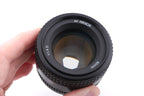 Nikon 50mm f1.4 AF Nikkor D