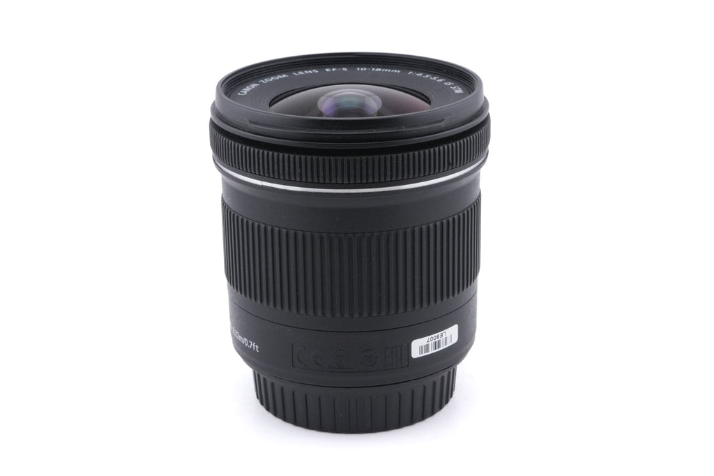Canon 10-18mm f4.5-5.6 IS STM