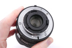 Nikon 16mm f2.8 AF Fisheye Nikkor D