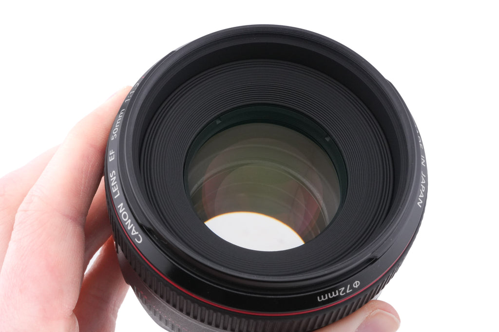 Canon 50mm f1.2 L USM + ES-78 Lens Hood