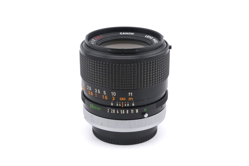 Canon 35mm f2 S.S.C. (Concave)