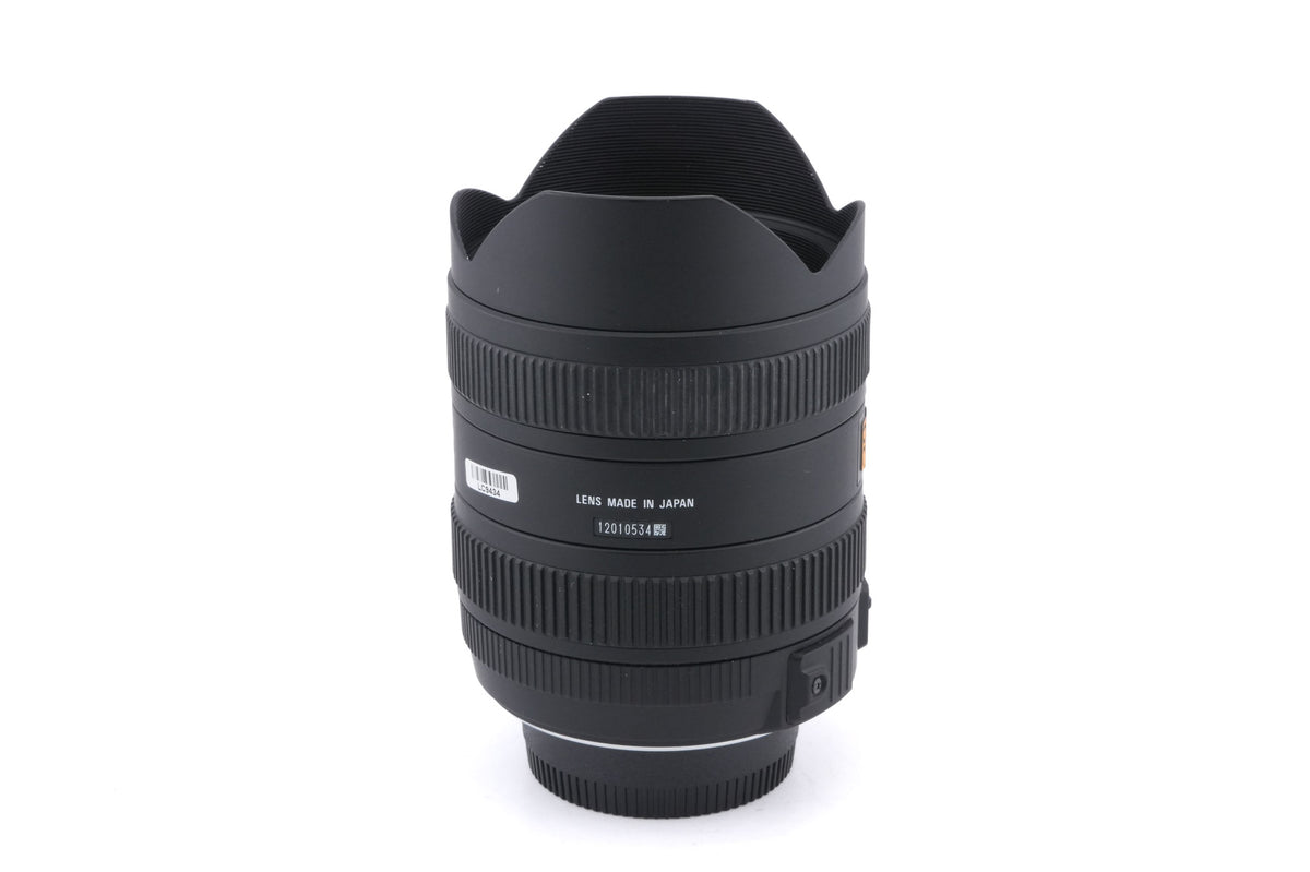 Sigma 8-16mm f4.5-5.6 DC HSM