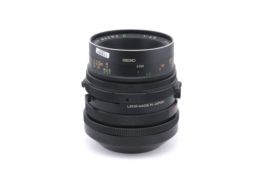 Mamiya 140mm f4.5 Sekor Macro C