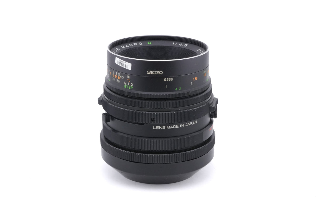 Mamiya 140mm f4.5 Sekor Macro C