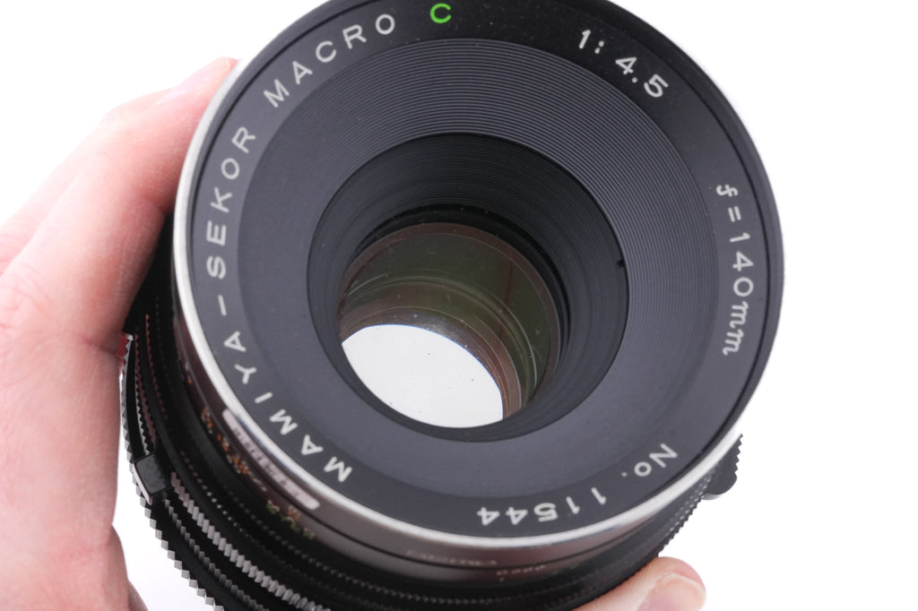 Mamiya 140mm f4.5 Sekor Macro C