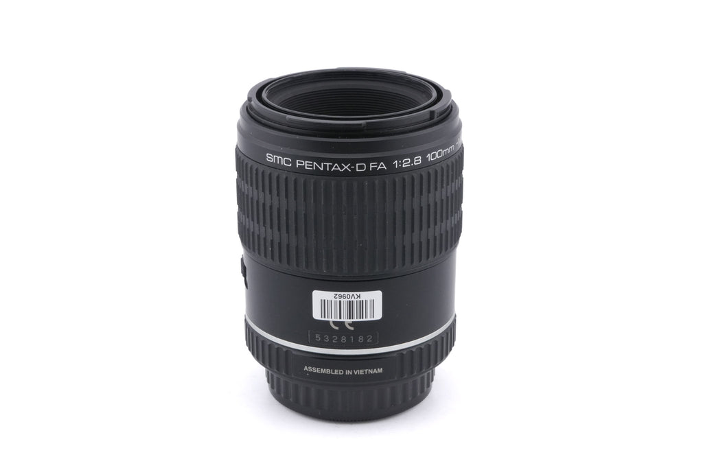 Pentax 100mm f2.8 SMC Pentax-D FA Macro